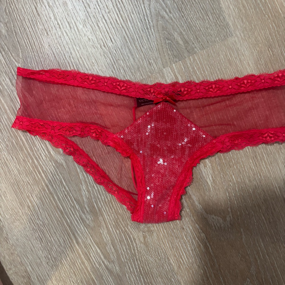 Red Lace Women's Panties
